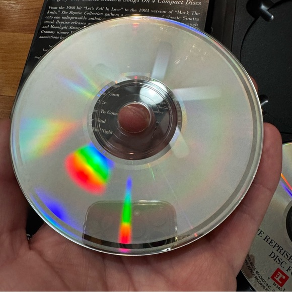 Vtg Frank Sinatra The Reprise Collection 1990 81 Tracks 4 CD Box Set EUC Tested - Picture 13 of 15